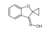 (NZ)-N-spiro[1-benzofuran-2,1'-cyclopropane]-3-ylidenehydroxylamine结构式