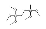 dimethoxy-methyl-(2-trimethoxysilylethyl)silane Structure