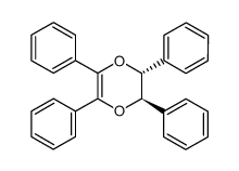 (+/-)-2r,3t(-),5,6-Tetraphenyl-2,3-dihydro-[1,4]dioxin结构式