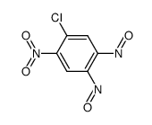 1-chloro-2-nitro-4,5-dinitroso-benzene Structure