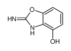 4-羟基-2-氨基苯并恶唑结构式