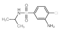 3-Amino-4-chloro-N-isopropylbenzenesulfonamide Structure