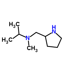 N-Methyl-N-(2-pyrrolidinylmethyl)-2-propanamine结构式