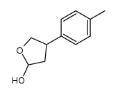 4-(p-tolyl)tetrahydrofuran-2-ol结构式