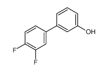 3-(3,4-difluorophenyl)phenol结构式