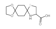 1,4-DIOXA-9-THIA-12-AZADISPIRO[4.2.4.2]TETRADECANE-11-CARBOXYLIC ACID Structure