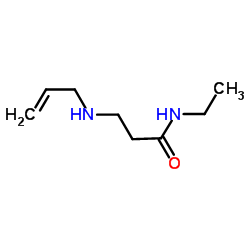 N3-Allyl-N-ethyl-β-alaninamide结构式