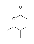 5,6-dimethyl tetrahydropyran-2-one结构式