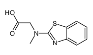 Glycine, N-2-benzothiazolyl-N-methyl- (9CI)结构式