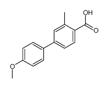 4-(4-methoxyphenyl)-2-methylbenzoic acid结构式