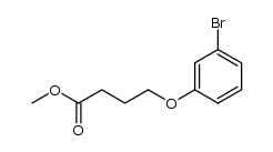 methyl 4-(3-bromophenoxy)butanoate Structure