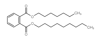 1,2-Benzenedicarboxylic acid, heptyl nonyl ester, branched and linear结构式