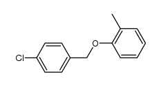 1-(4-chlorobenzyloxy)-2-methylbenzene结构式