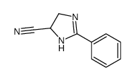 2-phenyl-4,5-dihydro-1H-imidazole-5-carbonitrile Structure