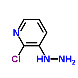 2-氯-3-肼基吡啶结构式