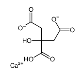 MONOCALCIUMCITRATE structure