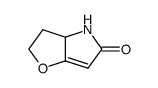 5H-Furo[3,2-b]pyrrol-5-one,2,3,3a,4-tetrahydro-(9CI) Structure