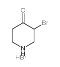 3-溴-4-哌啶酮氢溴酸盐结构式