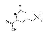 N-acetyl-6,6,6-trifluoronorleucine Structure