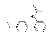 N-Ac-2-amino-4'-methoxybiphenyl Structure
