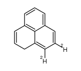 1H-phenalene-8,9-d2结构式