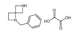 1-Benzyl-1,6-diazaspiro[3.3]heptane oxalate Structure