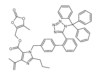 Trityl olmesartan medoxomil impurity III structure