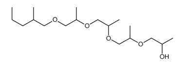 1-[1-[1-[1-(2-methylpentoxy)propan-2-yloxy]propan-2-yloxy]propan-2-yloxy]propan-2-ol Structure