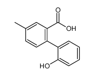 2-(2-hydroxyphenyl)-5-methylbenzoic acid Structure