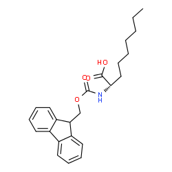 Fmoc-(S)-2-aminononanoic acid picture