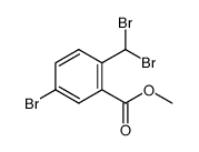 Methyl 5-bromo-2-(dibromomethyl)benzoate Structure