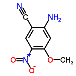 2-Amino-4-methoxy-5-nitrobenzonitrile structure