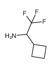 1-环丁基-2,2,2-三氟乙胺结构式