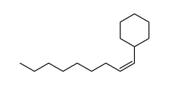 1-cyclohexyl-1(Z)-nonene Structure