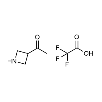 1-(Azetidin-3-yl)ethan-1-one 2,2,2-trifluoroacetate Structure
