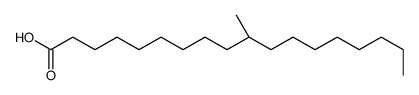 (10R)-10-methyloctadecanoic acid结构式