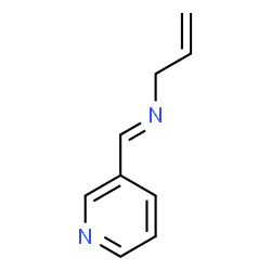 2-Propen-1-amine,N-(3-pyridinylmethylene)-(9CI) Structure