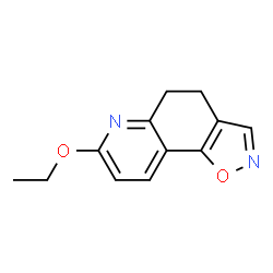 Isoxazolo[5,4-f]quinoline, 7-ethoxy-4,5-dihydro- (9CI) structure