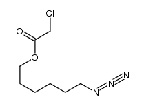 6-azidohexyl 2-chloroacetate Structure