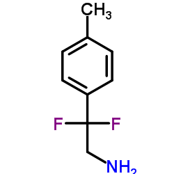 2,2-Difluoro-2-(4-methylphenyl)ethanamine Structure