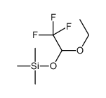 (1-ethoxy-2,2,2-trifluoroethoxy)-trimethylsilane结构式