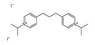 1-propan-2-yl-4-[3-(1-propan-2-ylpyridin-1-ium-4-yl)propyl]pyridin-1-ium,diiodide结构式