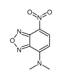 N,N-Dimethyl-7-nitrobenzofurazane-4-amine结构式