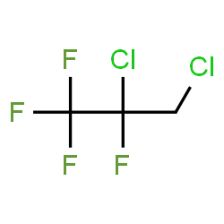 2,3-Dichloro-1,1,1,2-tetrafluoropropane结构式