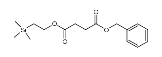 benzyl 2-(trimethylsilyl)ethyl succinate结构式