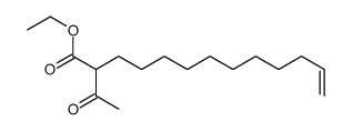 ethyl 2-acetyltridec-12-enoate Structure