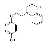 [2-[N-(2-hydroxyethyl)anilino]ethyl] hydrogen maleate picture