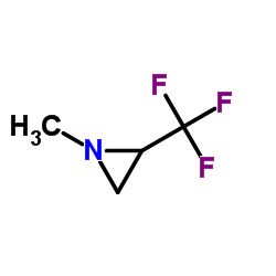 Aziridine,1-methyl-2-(trifluoromethyl)-(9CI) Structure