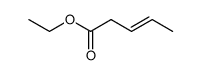 ethyl pent-3-enoate Structure