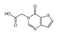 (4-oxothieno[3,2-d]pyrimidin-3(4H)-yl)acetic acid(SALTDATA: FREE) Structure